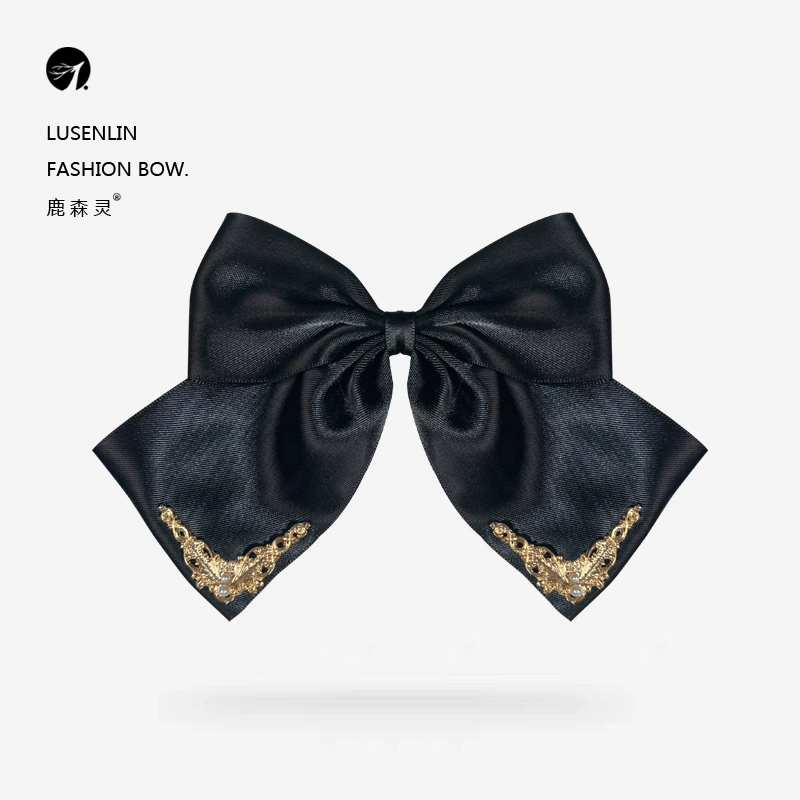 (Cross-border trading), retro brooch pearl with bow, shirt, bow tie, french style, high-quality style