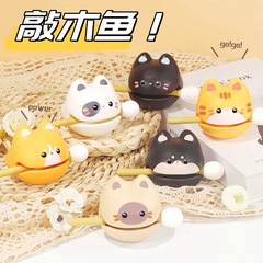 クリエイティブな木魚瞑想装飾品、減圧アーティファクト、職場の感情安定と減圧おもちゃ、癒しの仏陀ギフト