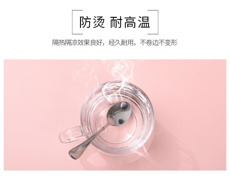 网红皮革桌垫鼠标垫大号电脑桌办公桌垫子纯色防水键盘垫详情3