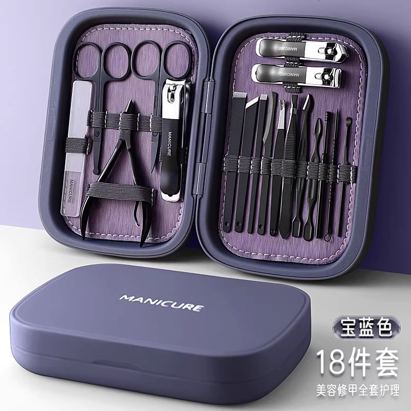 Herramienta de corte de uñas doméstica para mujeres, herramienta de bisel único, regalo, cortadora de uñas, cuchillo de uñas, paquete de cuchillo de estilo alemán