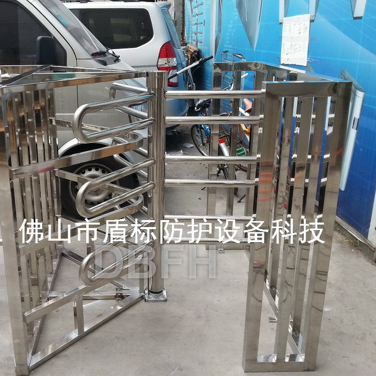 手动单向不锈钢旋转门限行转闸机医院景区火车站人流控制疫情防控