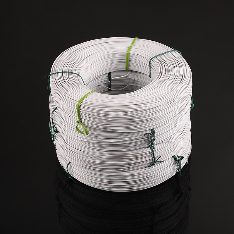 PVC包胶包塑镀锌铁丝1.0mm帽子头饰绑扎定型数据用线非铝线铝丝