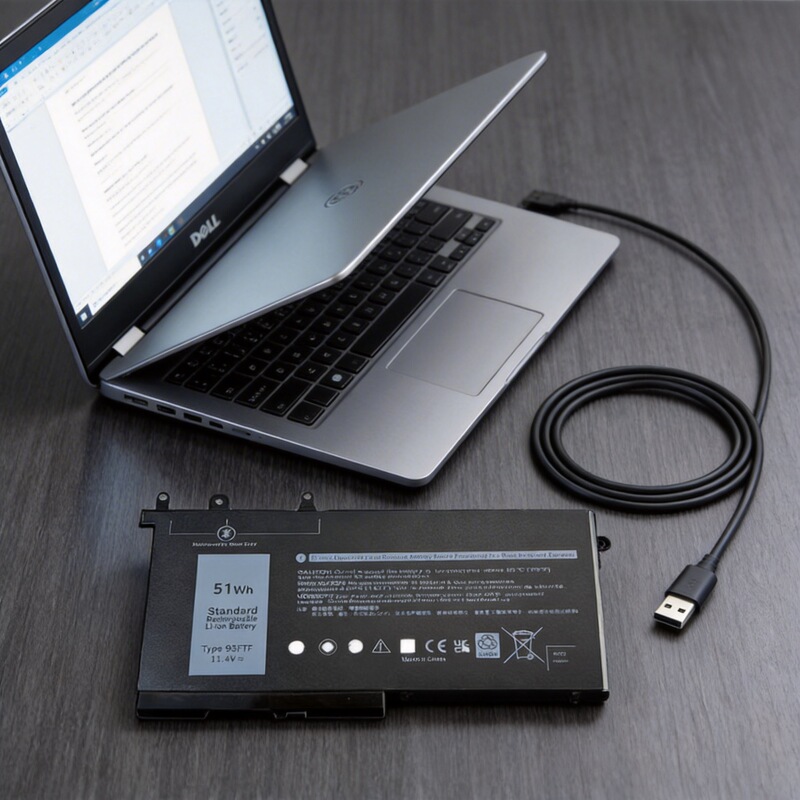 Suitable for Dell Dell Latitude 5580 5488 5480 5490 5590 Notebook Battery 93Ftf