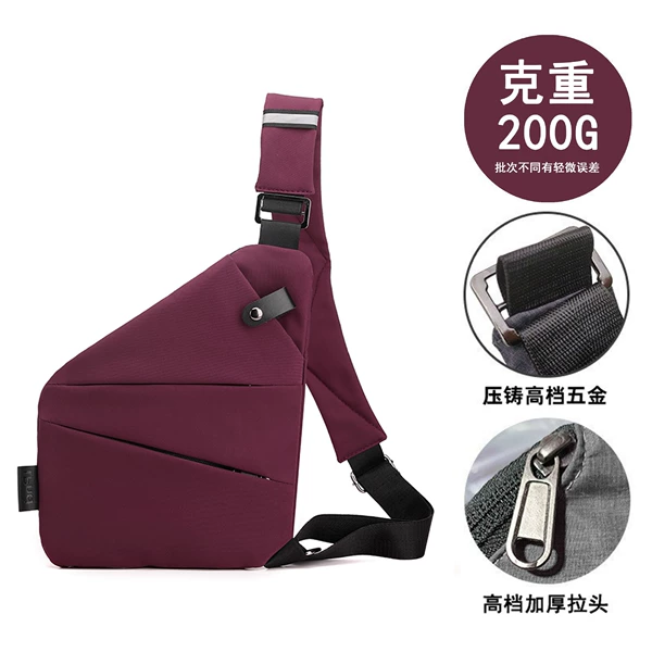 Right shoulder - purple