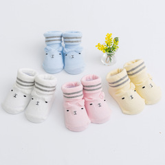 2021 New Spring Summer Autumn Thin Cotton Socks 0-6-18 Months Loose Mouth Baby Socks Newborn Baby Socks