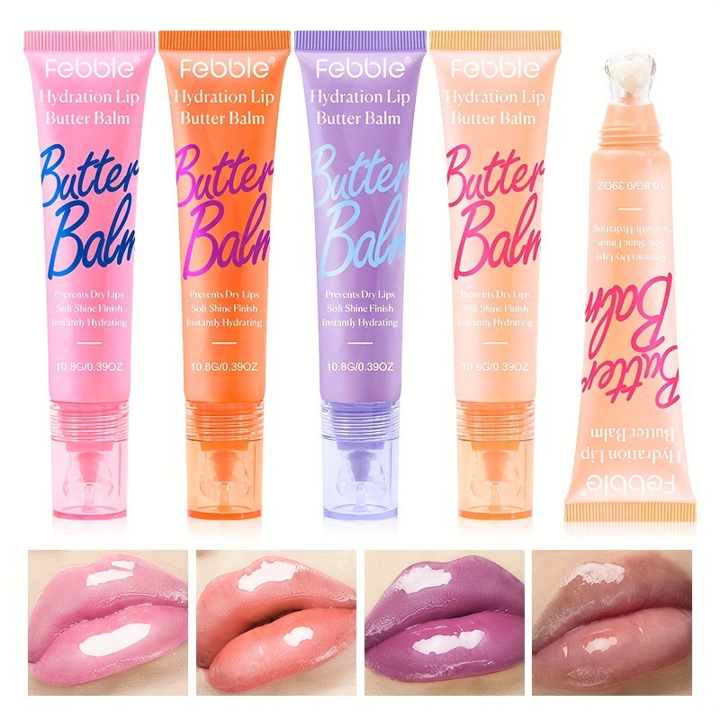 Febble Amazon Cross-border spot venta caliente líquido brillo de labios hidratante esmalte de labios hidratante lápiz labial hidratante FBC031