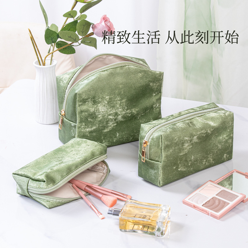 中国風の化粧品バッグポータブルクロスボーダー防水 PU レザートイレタリーバッグ正方形大容量化粧品収納袋工場|undefined