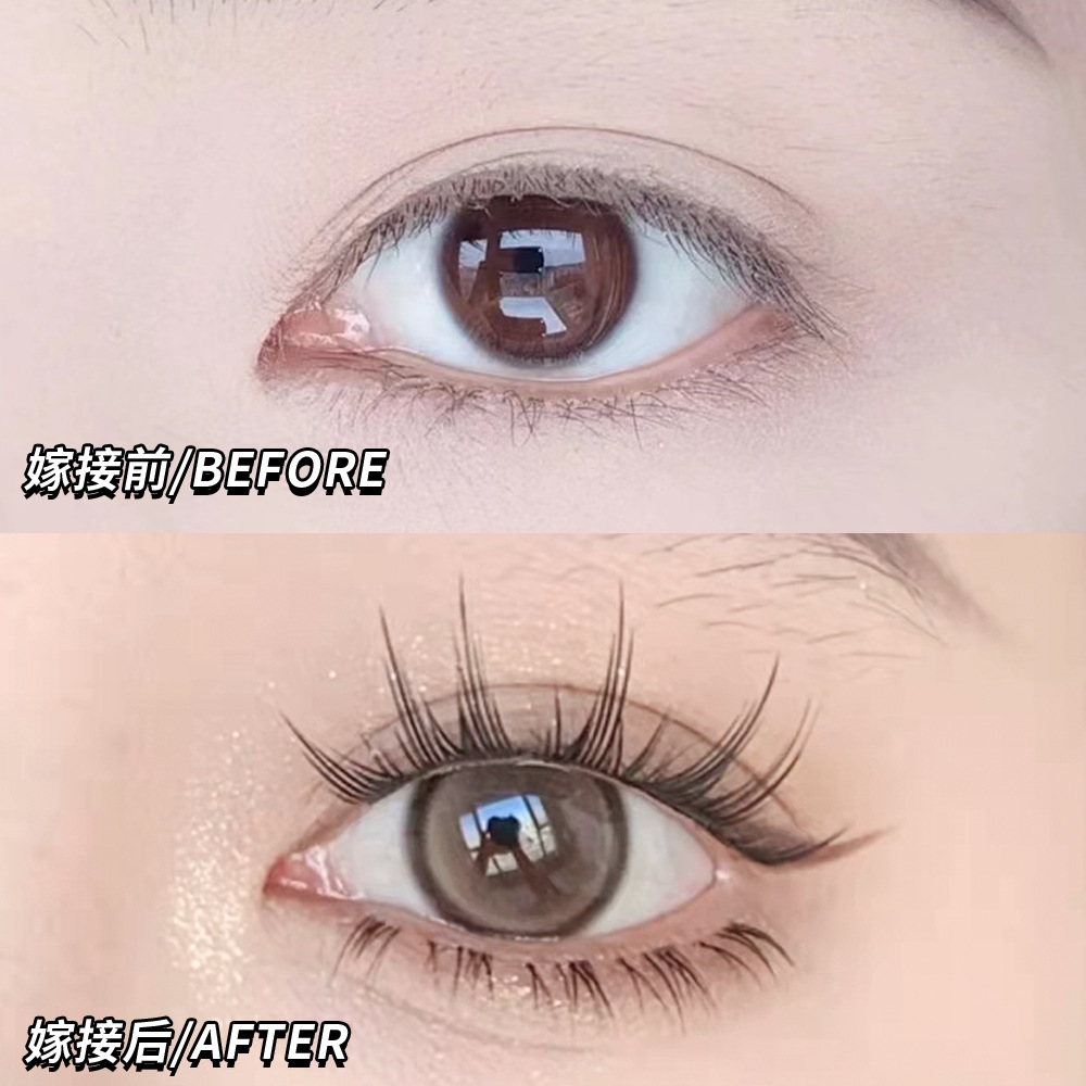 32 filas gato genio libro de pestañas falsas simulación perezoso Trilogía de un solo grupo Segmento de gran capacidad pestañas de ojo de Diablo