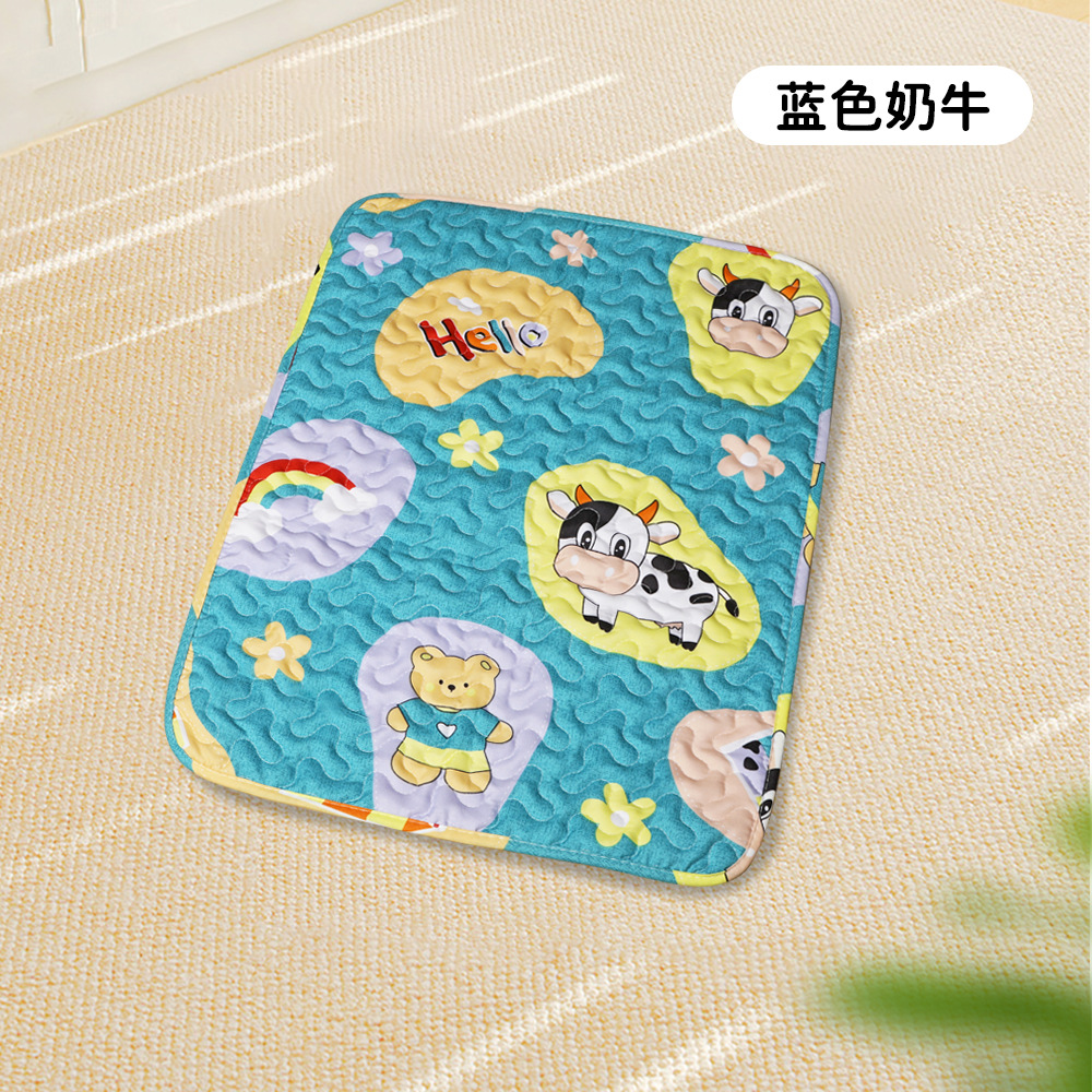 Alfombra de mascotas para perros, perros, gatos y gatos, almohadilla de algodón especial para dormir, verano antideslizante, cuatro estaciones universales