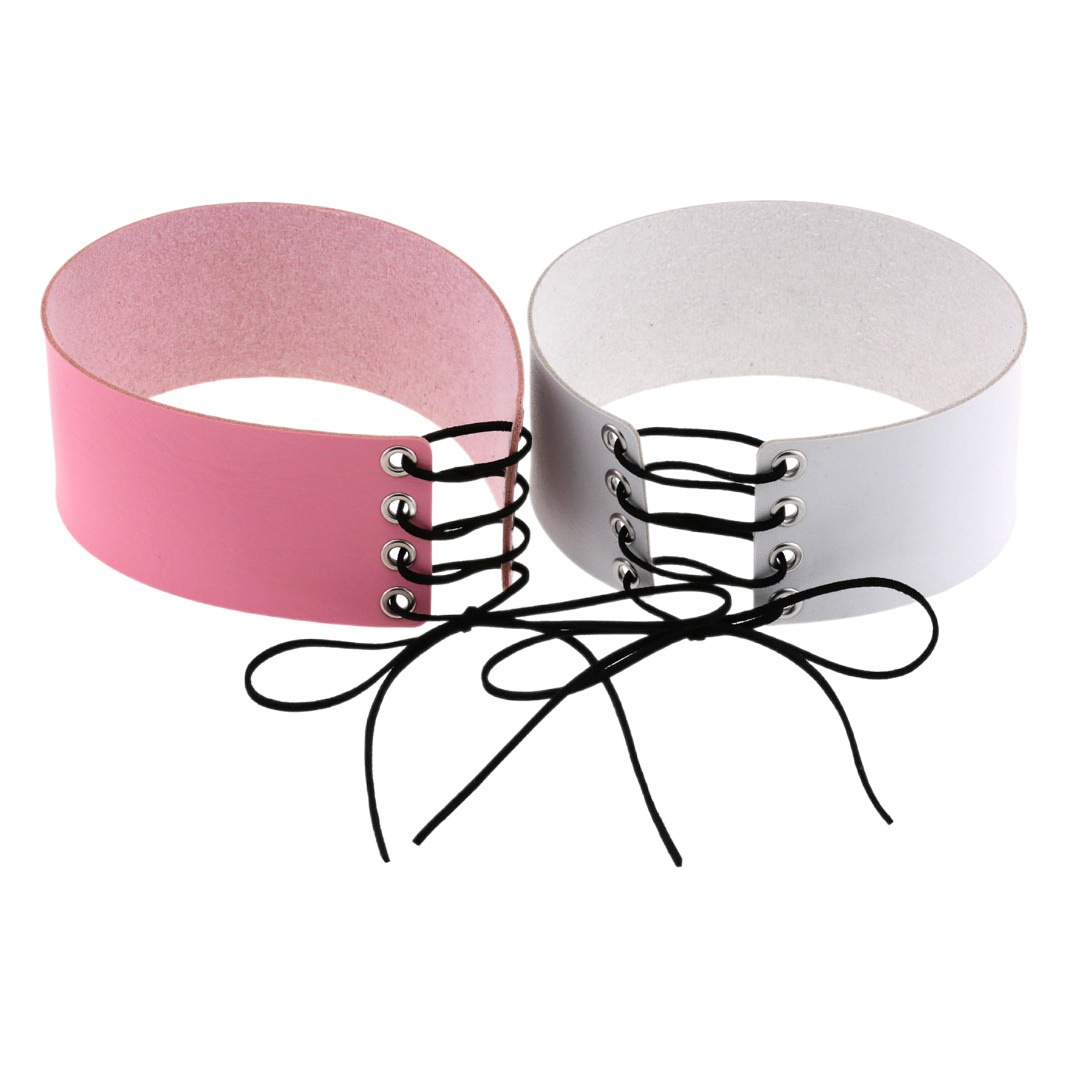 Cross-border European and American binding binding Garter personalized leather lace bow thigh ring sexy leg belt Garter