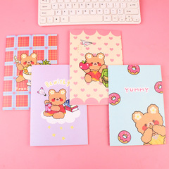 32k創意卡通A5車線本學生作業本子A5軟面抄筆記本 記事本文具批發