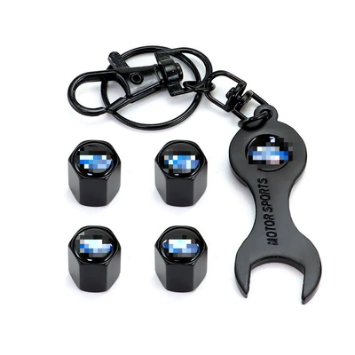Anti-Deflation Silver Wrench Alloy Valve | valve - ford-logo-4-pack-black-model-wrench-keychain