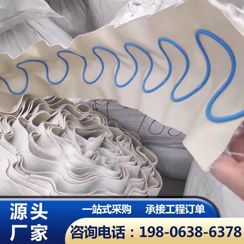 Ω型弹簧半圆管 软式排水管 地铁隧道50 100mm半圆排水管防腐