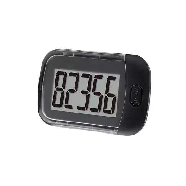 3D large screen Single function pedometer single step counting single button simple operation with back clip pedometer