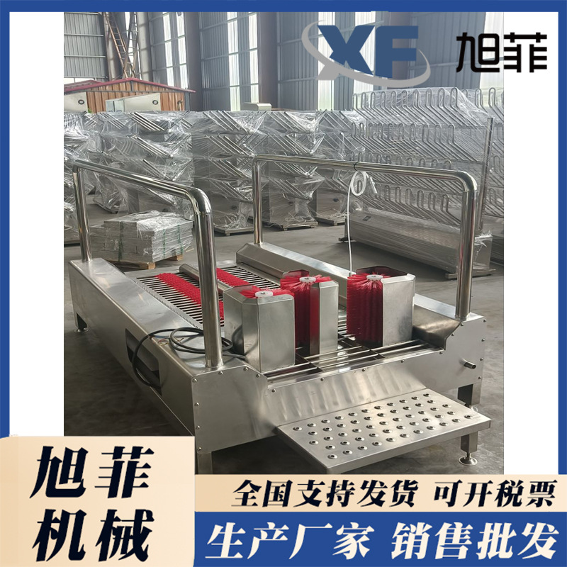 工厂定洗靴设备  洗靴机食品厂净化车间用      清洗鞋靴设备