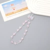 K2231 Mermaid Love Mobile Phone Chain Pink