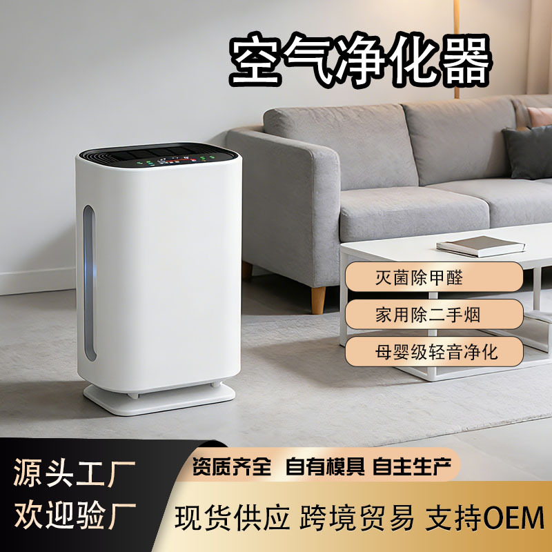 Source Factory Formaldehyde Removal Purifier, Sterilization Machine, Odor Removal for Mother and Baby, Negative Ion Air Purifier for Home Use
