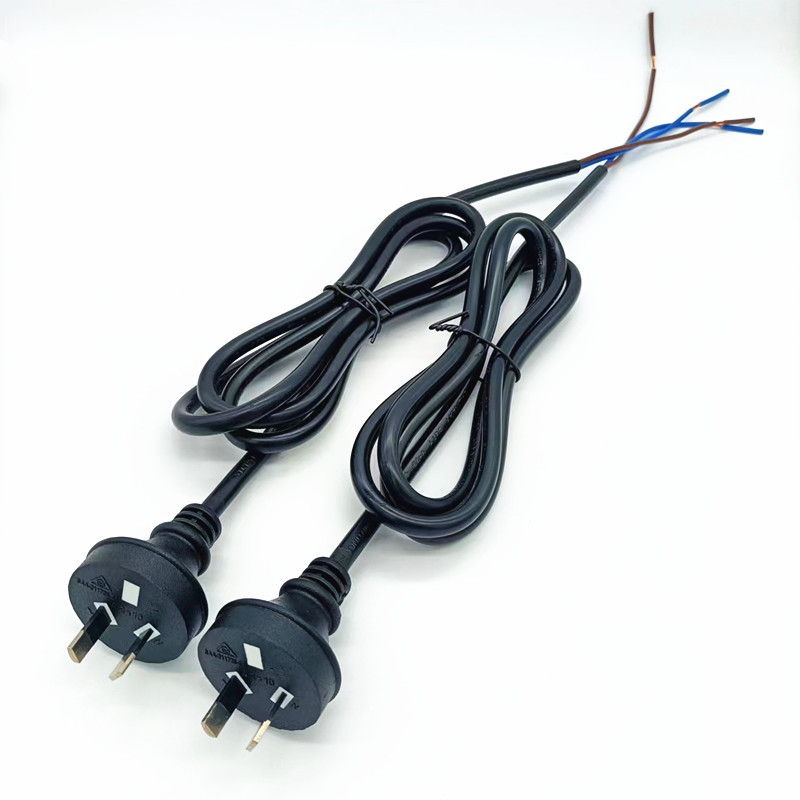 供应澳规两插电源线 纯铜澳大利亚1.5平方大功率澳大利亚电源线