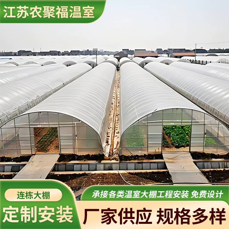Овощная теплица Пластиковая пленка монотонная теплица сельскохозяйственная теплица каркас фруктов и овощей теплица установка