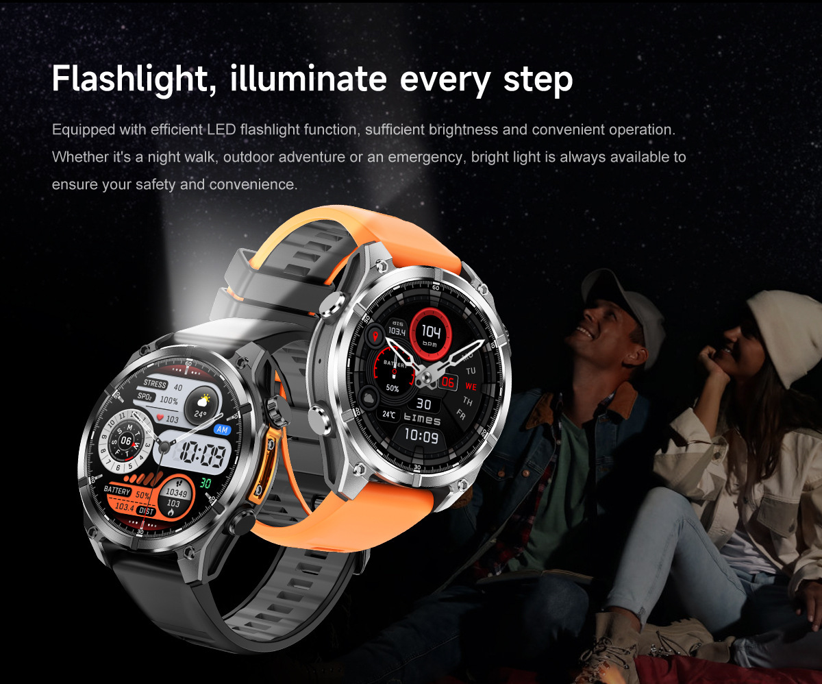 Vd40 Pro Smart Watch Bluetooth Calling Fitness Tracker Heart Rate_voghion.com