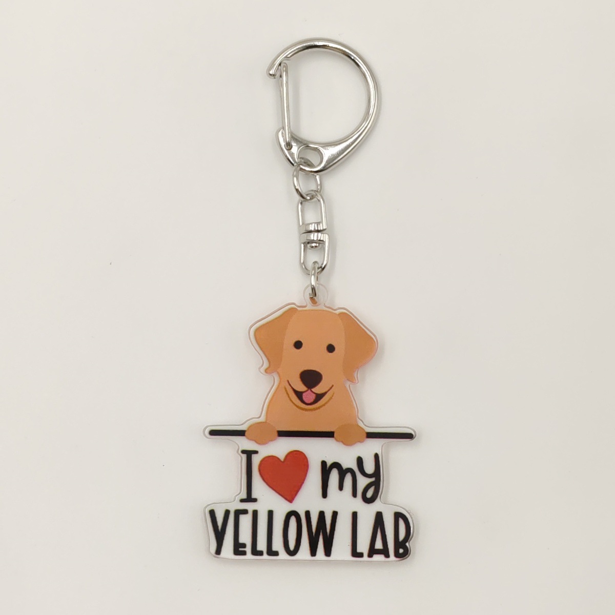 13g Weight Keychain Classification 1 Piece Quantity Holiday, Banquet, Travel Occasion Acrylic Material Letter, Dog Pattern Unisex Gender Ethnic Style, Simple Style Style Ethnic Style Simple Style Letter Dog Arylic Unisex Keychain 14