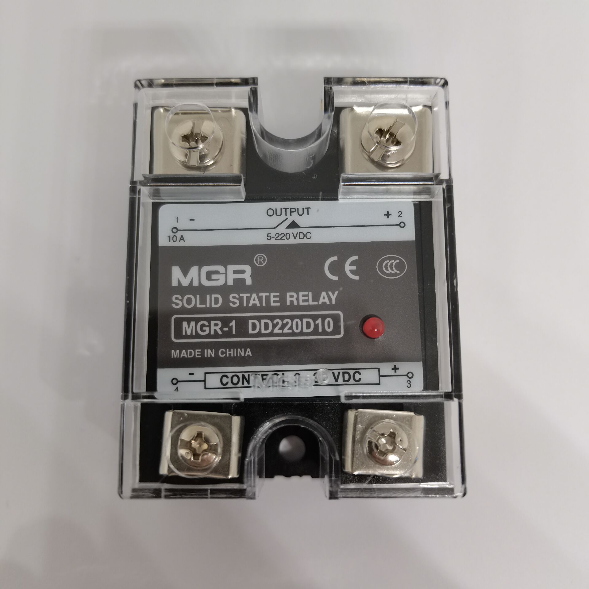 MGR-1 DD220D10  固态继电器10A  DC-DC