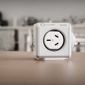 阿乐乐可 PowerCube USB-разъем австралийского стандарта для зарядки, однооборотный многорежимный квадратный настольный удлинитель