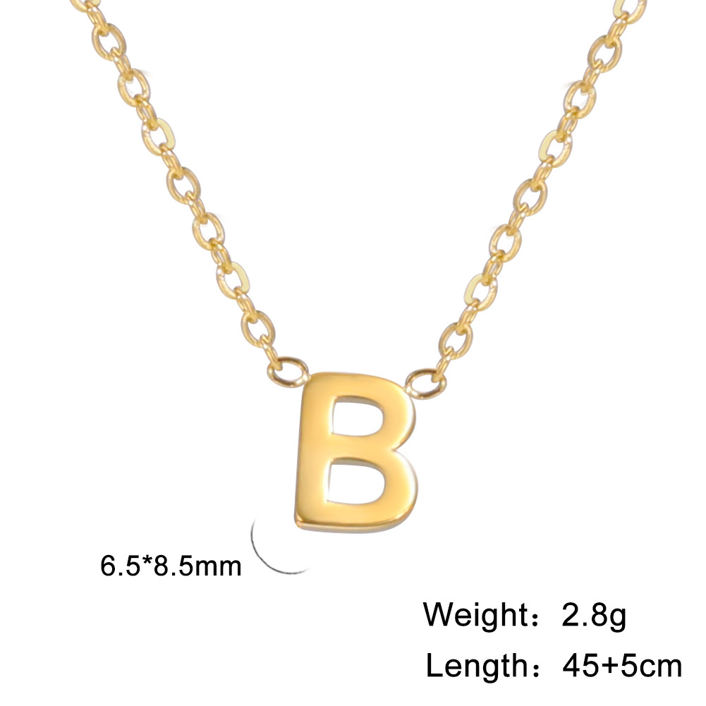 Golden, letter B