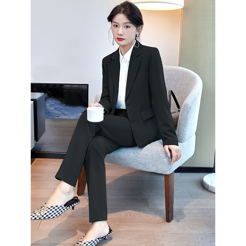 Black suit + trousers