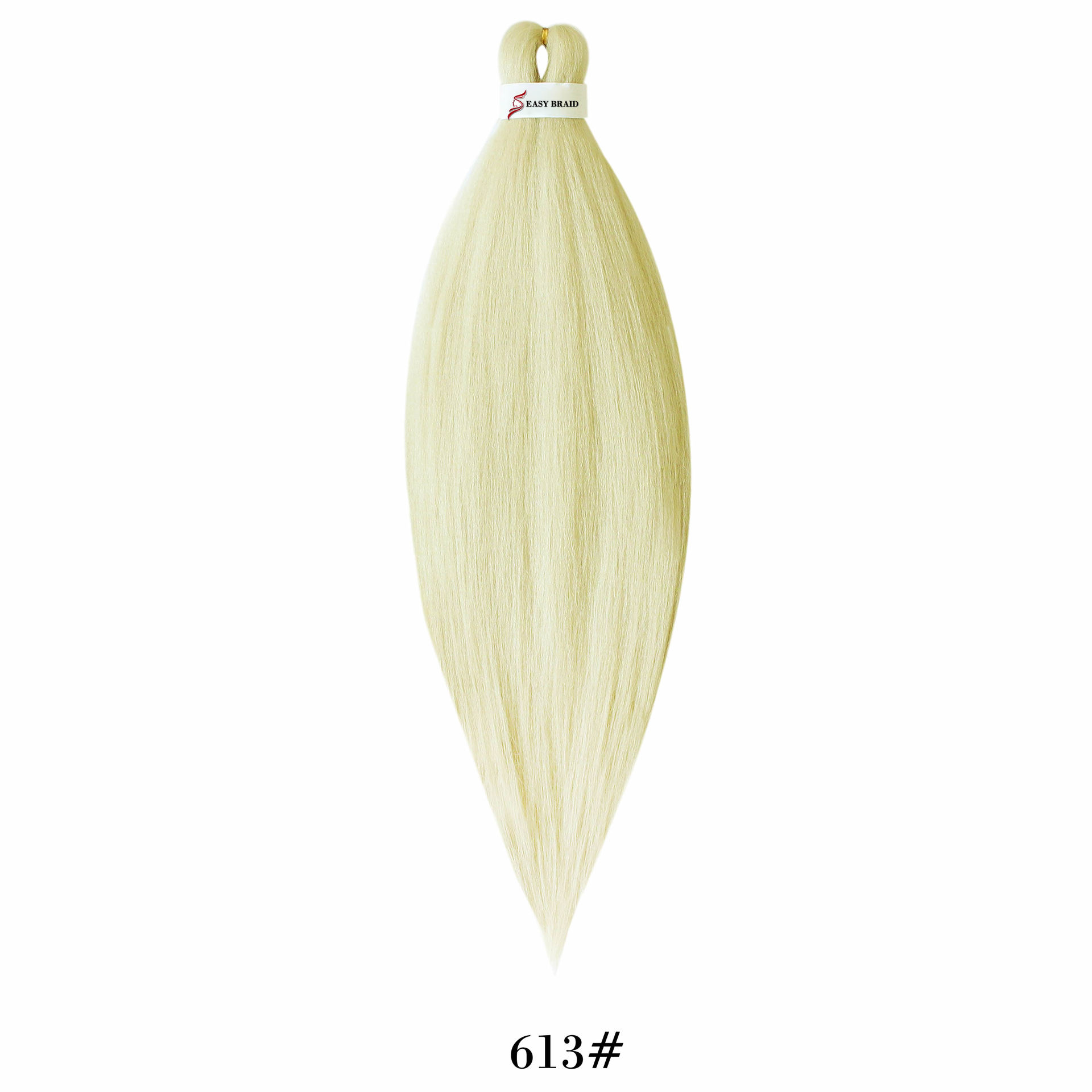 Peluca trenzada grande EZ de 26 pulgadas para mujer, peluca trenzada fácil de fibra sintética africana, suave y esponjosa, de seda de baja temperatura