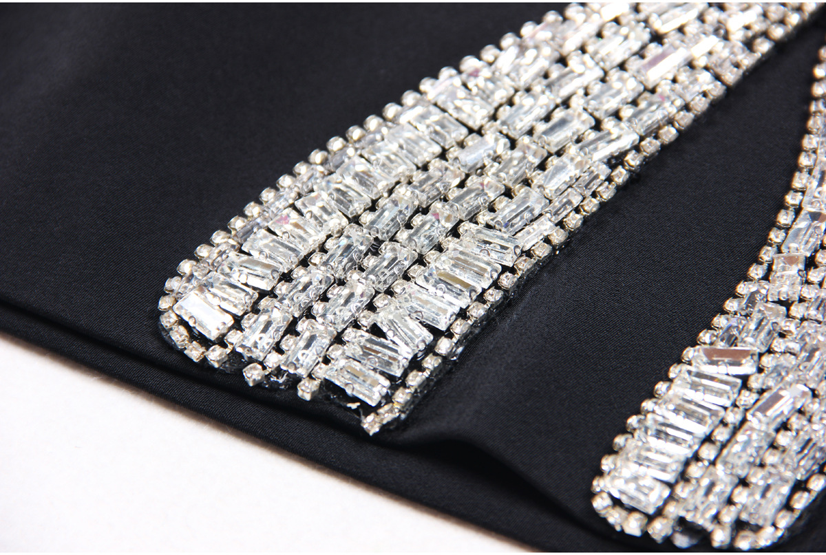 Dames mantelpak met rok elegante lange mouwen herfstset_voghion.com
