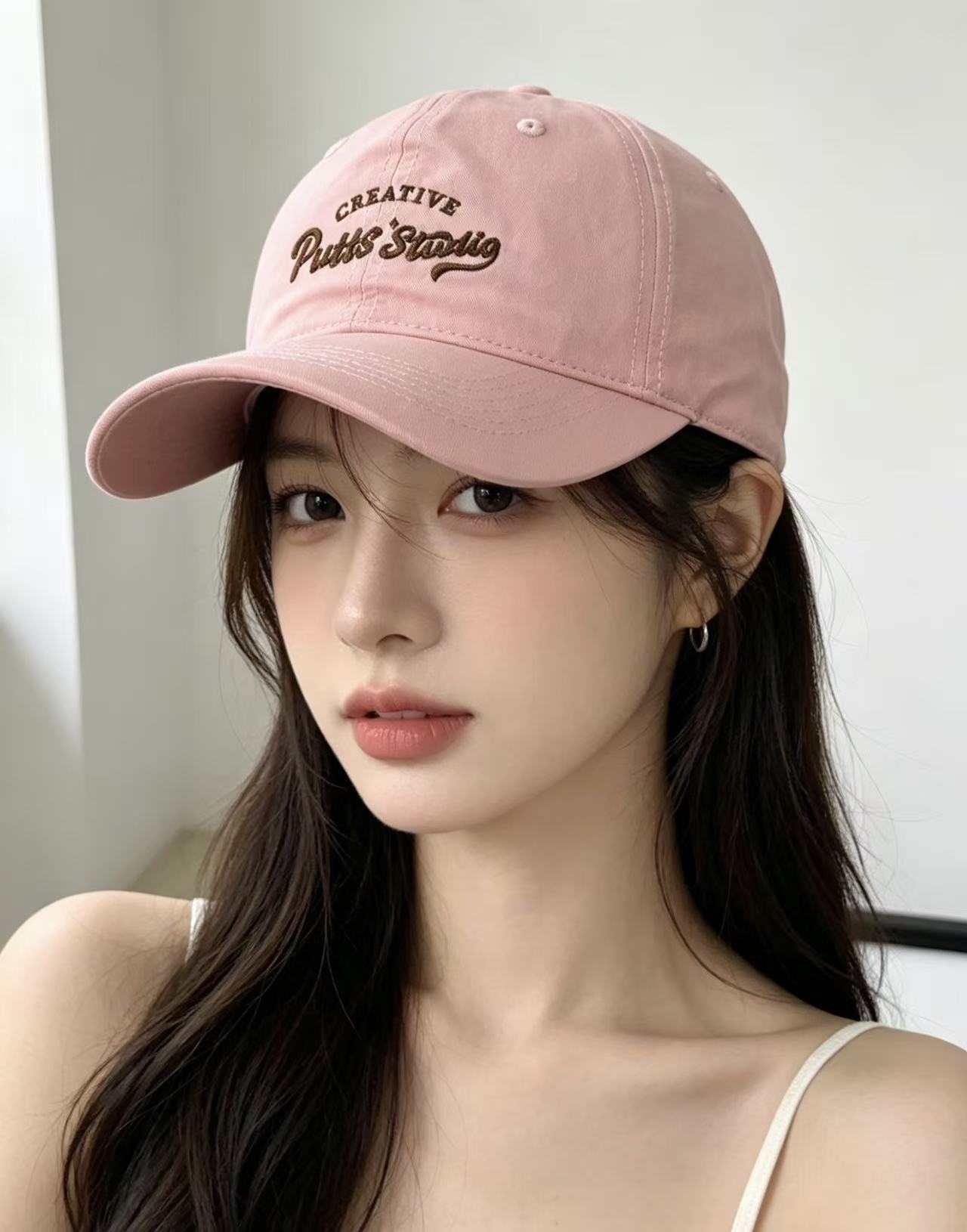 Korean-style neutral vintage soft-top premium water-washed cotton baseball cap men's fashion commuter sun-visor duck-bill cap couple trendy
