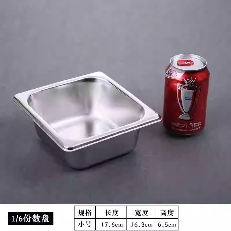 1/6 длина 18*ширина 16,5*высота 6,5