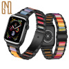 For Mac SE/4/5/6/7/8 Huawei/Samsung Gear S3 Stainless steel resin Chain Watch strap