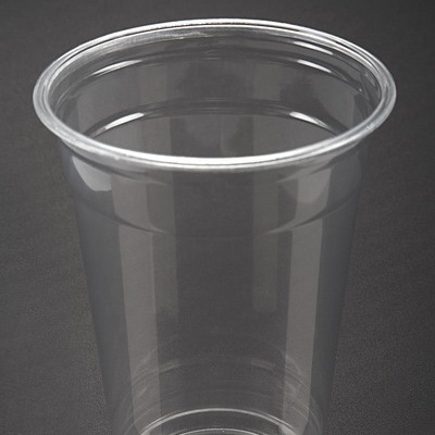 供应20oz/610毫升 PET杯 一次性塑料杯塑胶杯 冰咖啡杯 奶茶杯