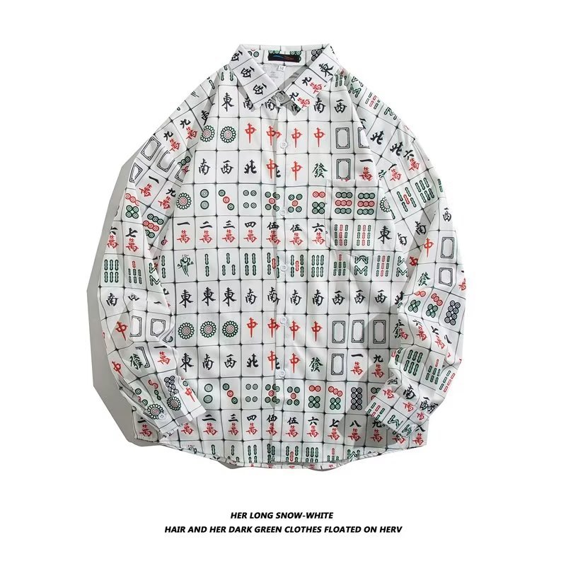 Top largo de mahjong