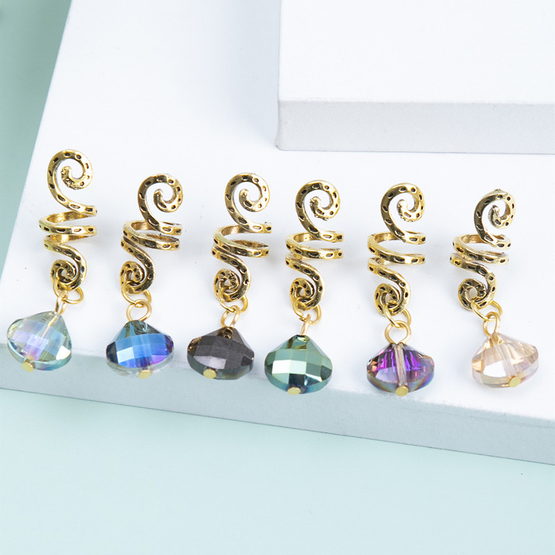 1 Piece Quantity Daily Occasion Alloy Material Simple Style Solid Color Alloy Plating Hair Buckle 1 Piece