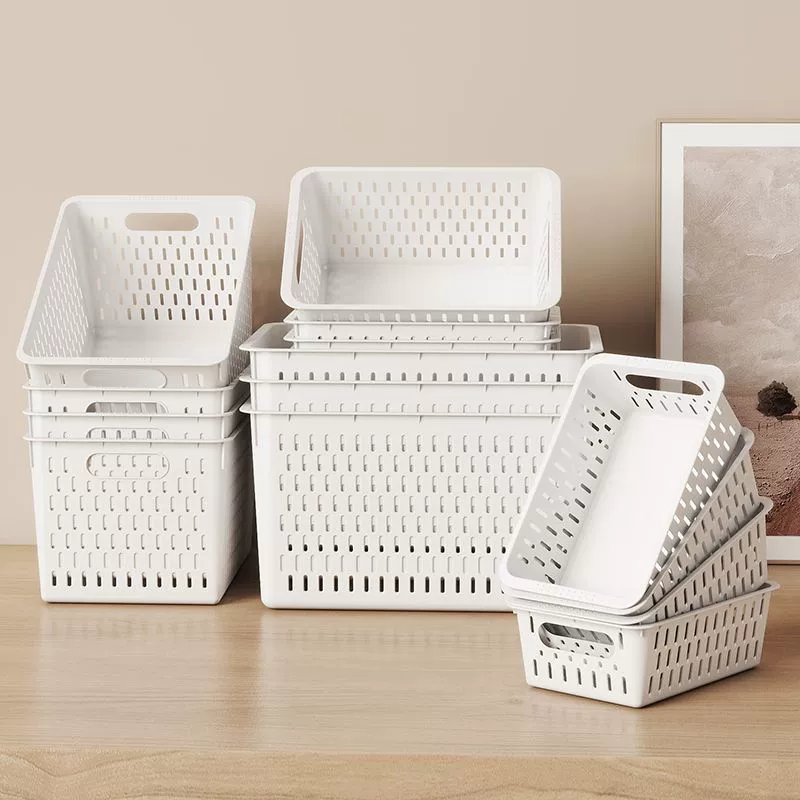 Корзина для хранения одежды и брюк, пластиковая корзина для хранения на столе, органайзер для гардероба, корзина для мелочей