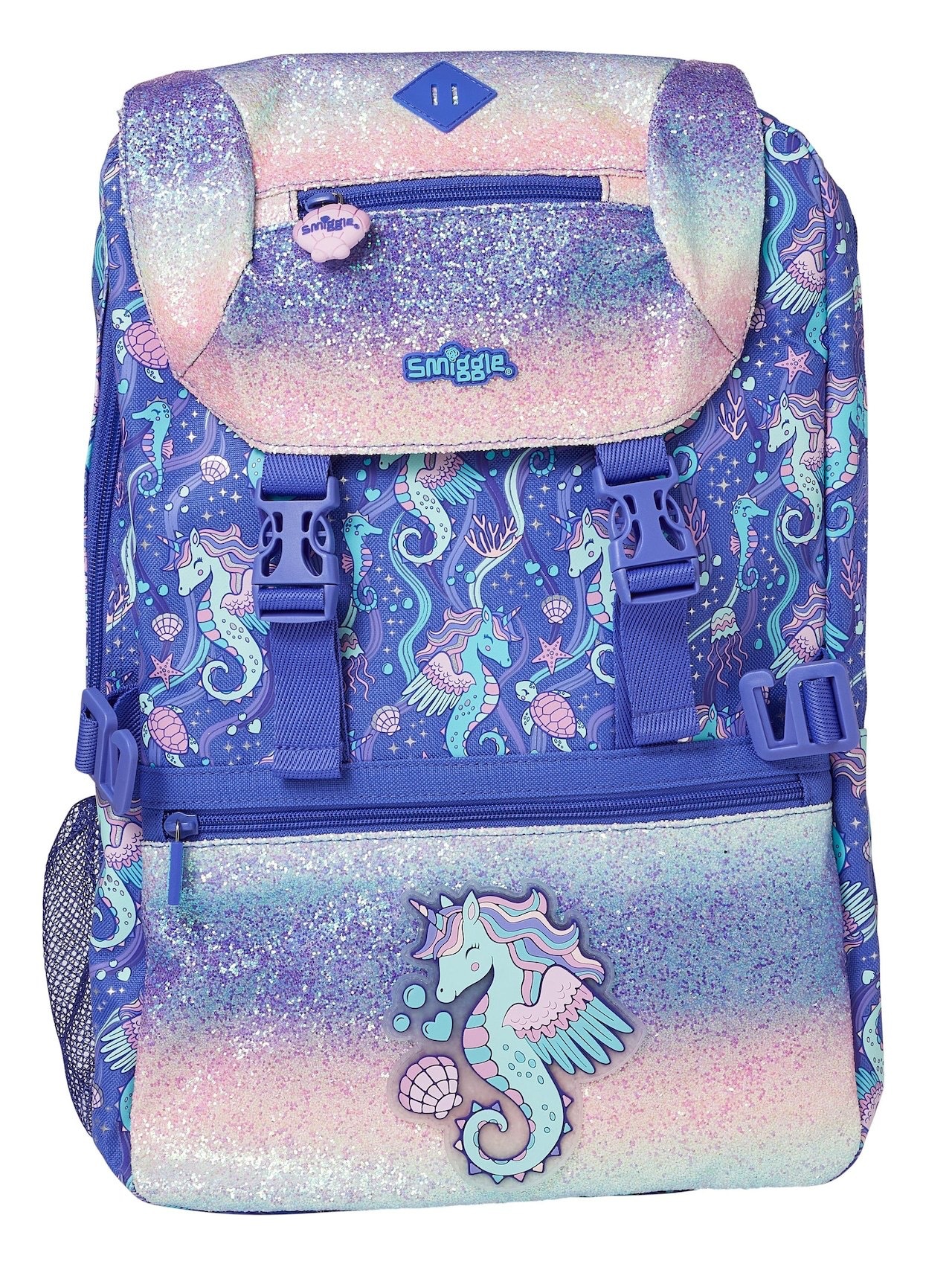 Mochila escolar australiana smiggle para estudiantes de escuela primaria, niños y niñas, mochila de gran capacidad con tapa abatible