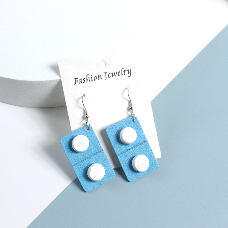 1 Pair Novelty Capsule Plastic Resin Women's Drop Earrings display picture 4