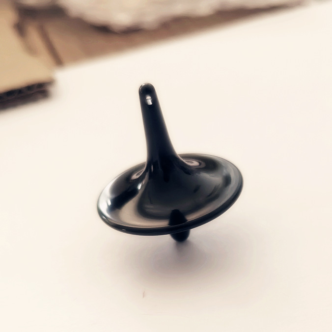 Sueño creativo espacio película colgante juguete metal dedo descompresión artefacto giratorio giroscopio día de año nuevo regalo Navidad