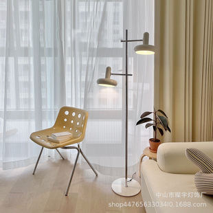 Medieval Bauhaus Floor Lamp Living Room Sofa Lamp Nordic Vintage ins Cream Style Bedroom Bedside Reading Table Lamp