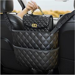 車の背もたれのシートの間の2つの格のカバンの車載の収納の神器は袋の荷物を掛けます。