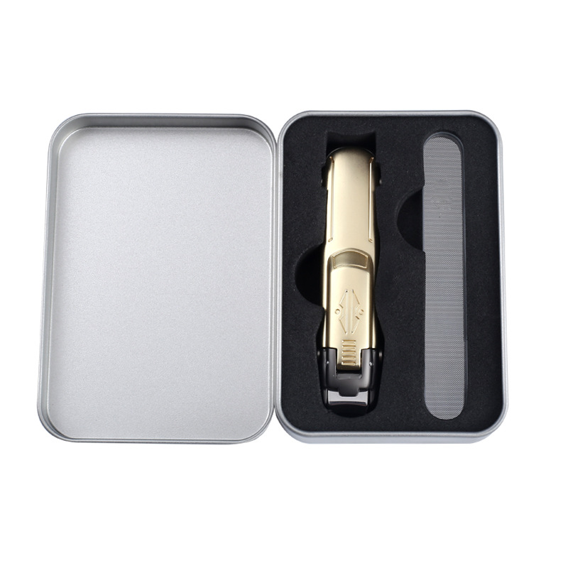 Nuevo anti-Splash cortaúñas coche deportivo multifuncional cortaúñas teléfono móvil titular de acero inoxidable gran apertura cortaúñas