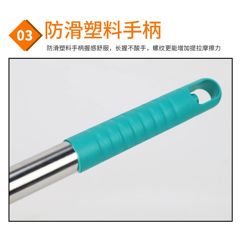 XJ thick pole windproof bag orange garbage dump dustpan sanitation worker thickened garbage cloth bag thick pole