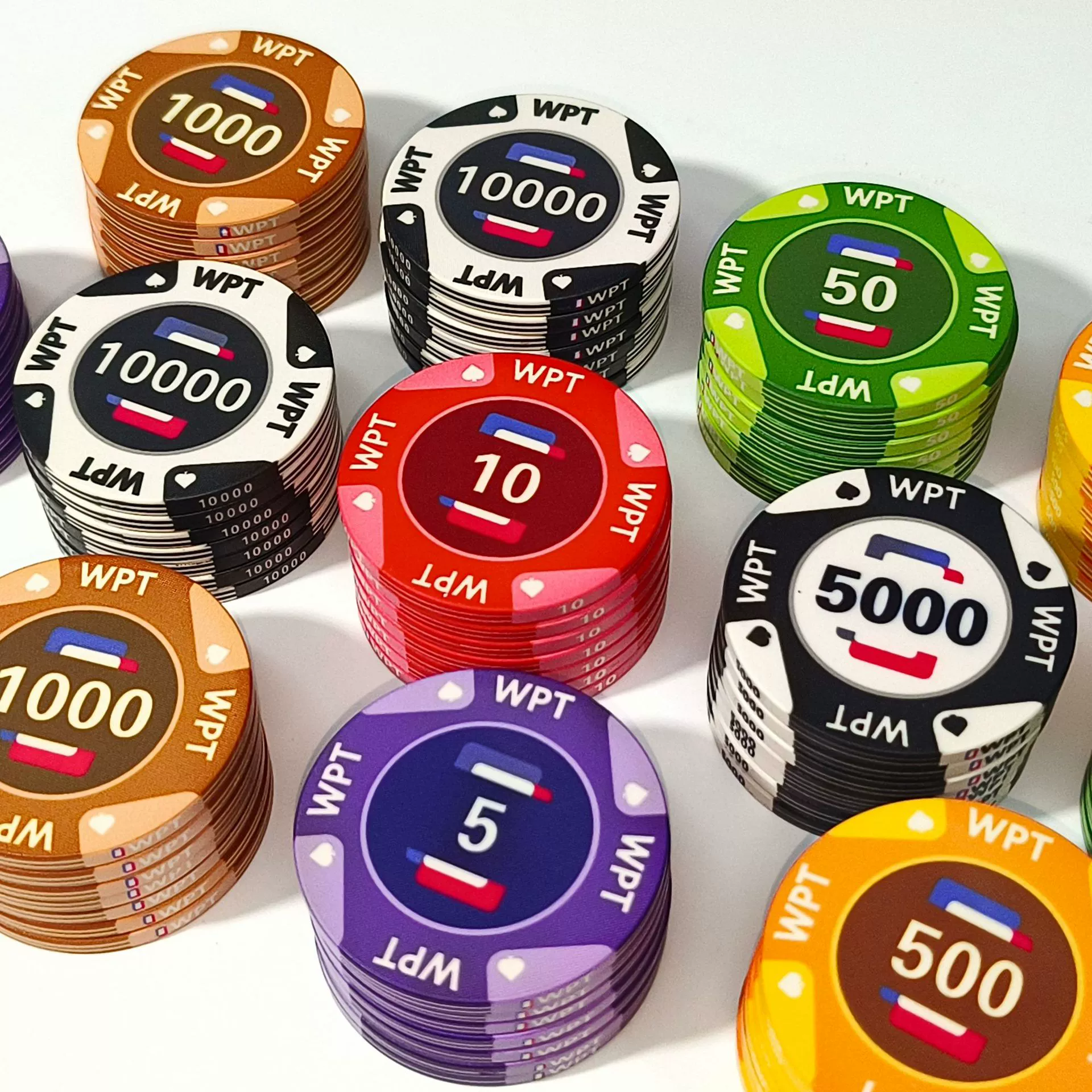 Профессиональные высококачественные техасские керамические чипсы, монеты, ориентир, маджонг, шахматы и карточные чипы, набор точек для карточек