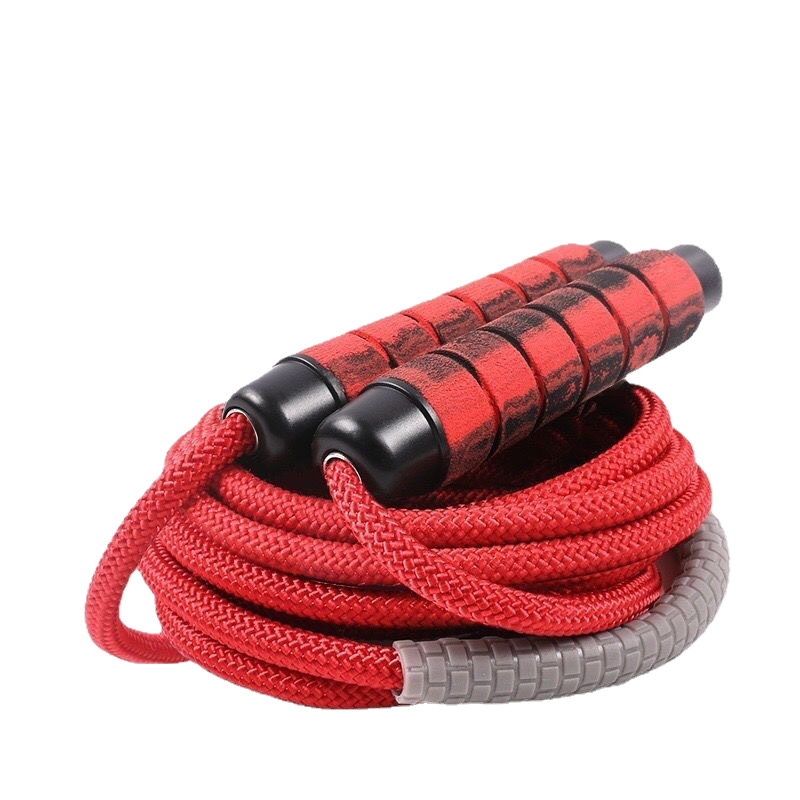 Eight-character skipping rope, special hemp rope for students, long rope for multi-person jump, large rope for collective skipping, special rope for children, thick rope