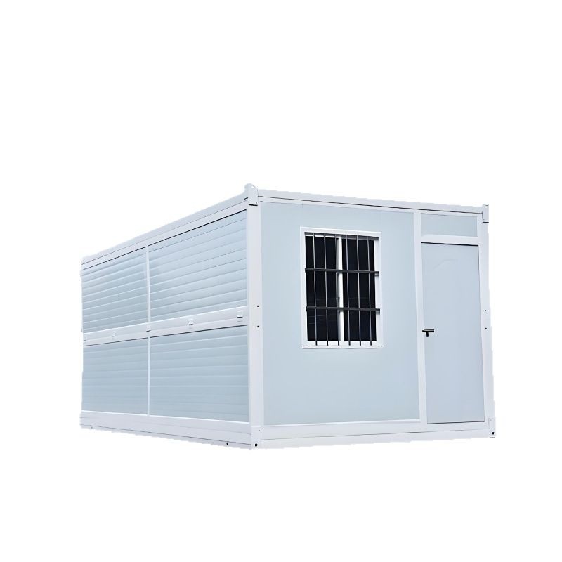 Fábrica de origen Casa de contenedores plegables Construcción temporal Casa de acero de color Residentes Casa plegable Contenedor de casa móvil