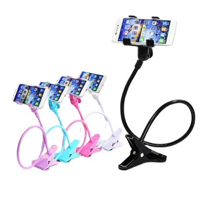 Phone holder, tubing for bed