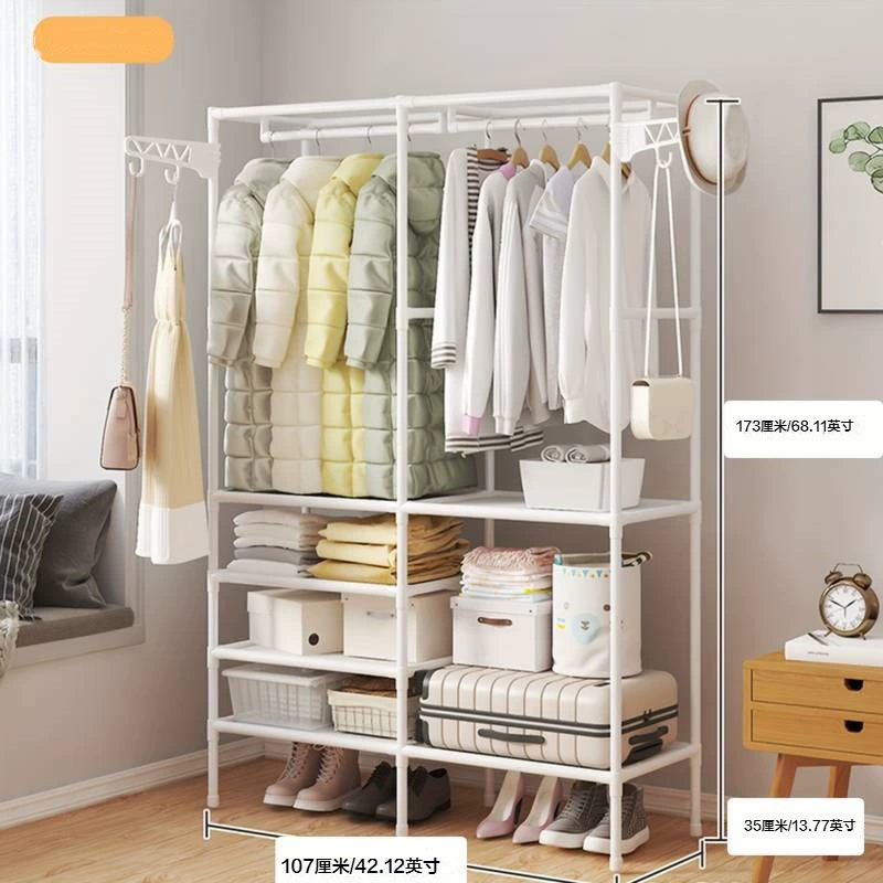 Трансграничные продажи Dafa Простой двухрядный многофункциональный вешалка для одежды и вешалка для спальни